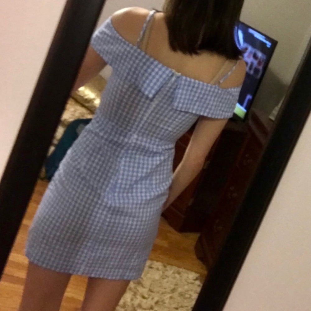 Gingham Mini Dress - image 2